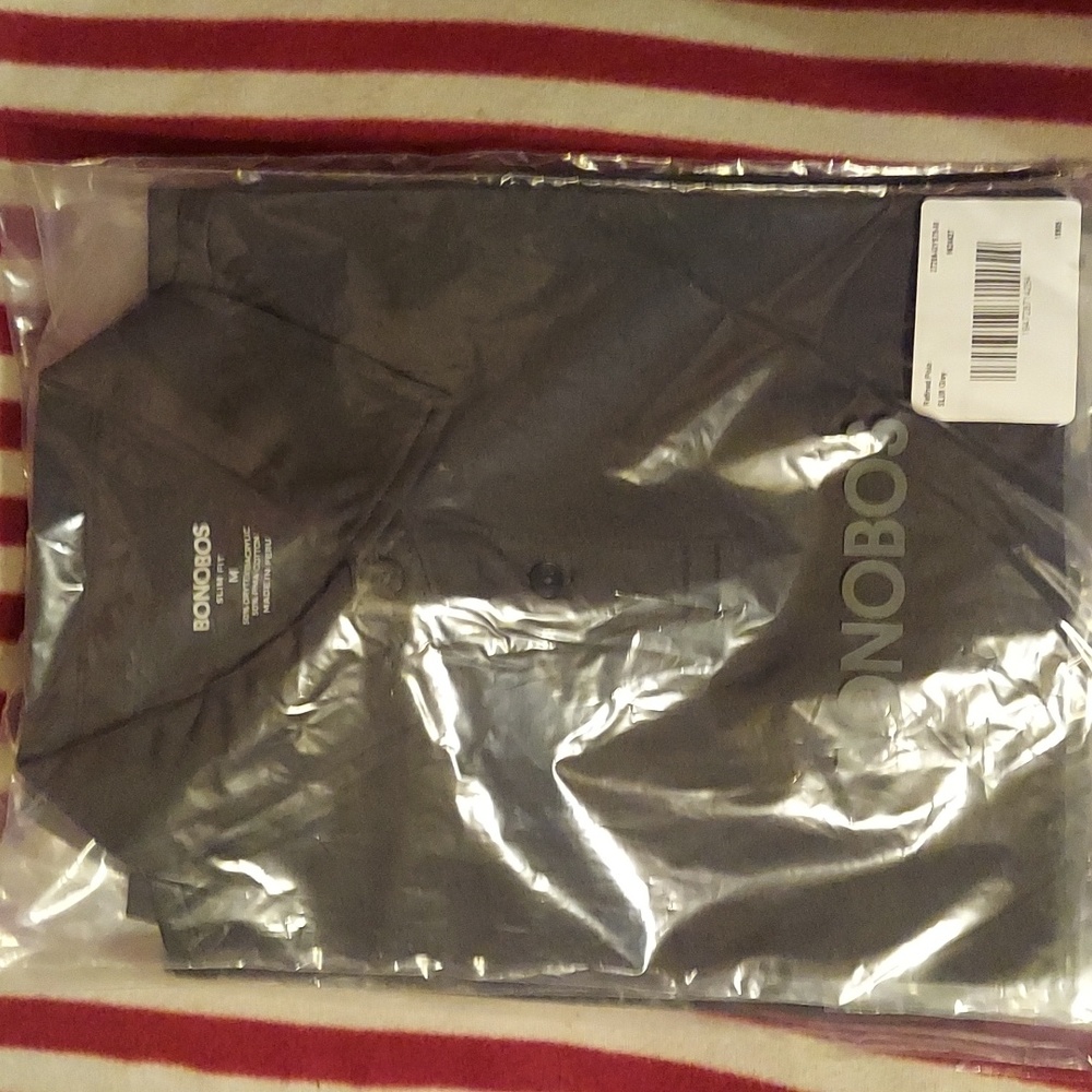 Bonobos NWT Mens Slim Fit size Medium polo shirt